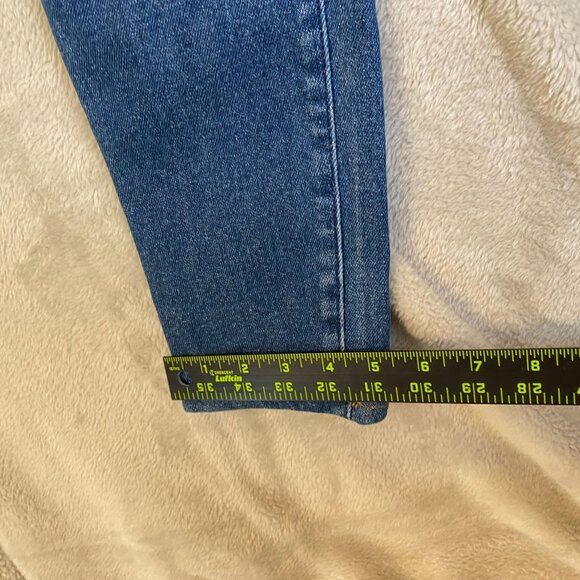 Madewell Womens  Jeans Size 26 10" High-Rise Skinny Blue Cotton Blend Denim - Picture 12 of 16